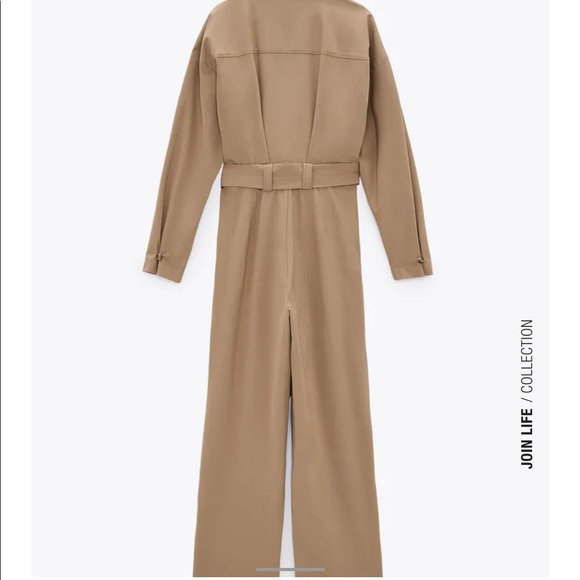 Zara Long Jumpsuit with Pockets - Picture 14 of 16